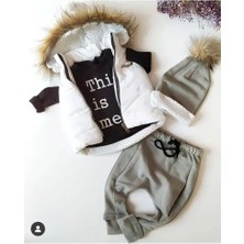 Byanes Unisex Bebek Şişme Yelekli 4 Lü Takım