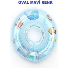 Byanes Bebek Boyun Simidi Emniyet Kilitli - Mavi