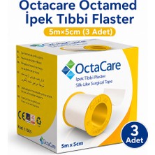 Octacare Octamed Ipek Tıbbi Flaster 5m×5cm (3 Adet)