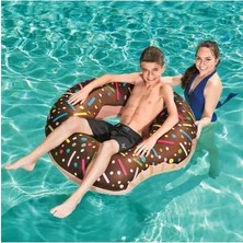 Byanes Donut Simit - Şişme Donut Simit -Deniz Şişme Donut Simit-Deniz Simit Donut-Şişme Simit Donut 107 Cm.