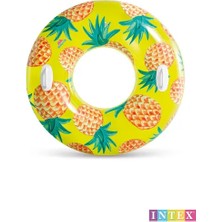 Byanes Tutmaçlı Ananas Desenli Yetişkin Simit 107 cm