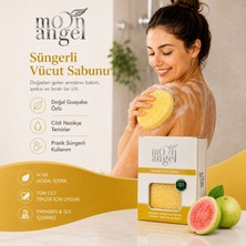 Moon Angel Süngerli Sabun Doğal Güzellik Tropical Extract Vücut Sabunu