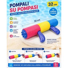 Byanes 32 cm Su Tabancası, Deniz ve Havuz Oyunları Için Ideal, Eğlenceli ve Kullanışlı