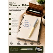 Kalemhane Kişiye Özel Ahşap Kutulu Tükenmez Kalem 5