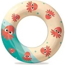 Byanes 61 cm Simit Ahtapot Desenli