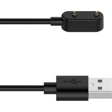 Livizmir Moda Watch Fit 3/wacth Fit2/band 9/band 8/band 7 Uyumlu Usb-A Şarj Cihazı ile Uyumlu Şarj Kabloları Çip Korumalı Akıllı Saat Yedek USB Şarj Kablosu