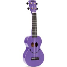 Donner Mahalo U-Smile Soprano Ukulele (Mor)
