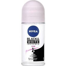 Bezos Roll On Bayan Blac&white Clear 50ML