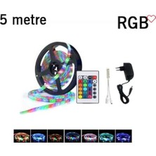 Livizmir Moda CT-4557 Rgb Şerit LED Seti (5 mt Rgb Led+Trafo+Rgb Kumanda)