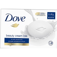 Belirtilmemiş Dove Beauty Cream Bar Katı Güzellik Sabunu Original Nemlendirici Etkili, 4X90 G