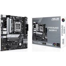 Asus Prime B650M-K 6400MHZ(OC) Rgb M.2 Am5 Matx Ddr5 Anakart