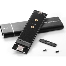 Livizmir Moda 1852 USB 3.1 Type C To Pci-E Express Nvme SSD Hard Disk Kutusu Desteklediği Disk BOYUTU:30/42/60/80MM +Type-C To Usb3.0 Bağlantı Kablosu (Bu Ürün Sadece Nvme Ssdleri Destekler)