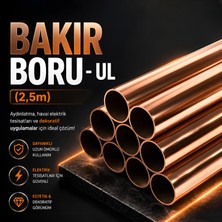 Nexo Bakır Boru - Ul (2,5m) 15/0,70MM