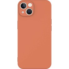 Lyon Tech Apple iPhone 13 Uyumlu Zore Mara Lansman Kadife Iç Yüzeyli Yumuşak Tpu Mat Silikon Kılıf