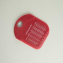 Livizmir Moda Dailytools Silikon Hamur Kazıyıcı Mutfak Aracı Kırmızı