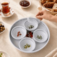 Sarkap Home 26 cm 4'lü Kahvaltı Seti - Tomato
