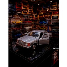 Oyuncak Sahili Mercedes Benz 230 E Class Diecast Metal 11.5 cm Araba Kapı Açılır Çekbırak Koleksiyonmodel E230 Metalic Gri