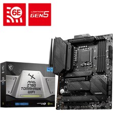 Msi Mag Z790 Tomahawk Wıfı Ddr5 Intel Z790 Soket 1700 Ddr5 7200(OC)MHZ Atx Gaming (Oyuncu) Anakart