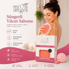 Moon Angel Süngerli Sabun Doğal Güzellik Candy Extract Vücut Sabunu