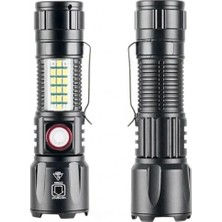 MiraLive 10W 1000 Lümen Şarjlı Metal El Feneri WS-2828