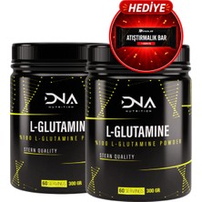 Dna Nutrition Glutamine Powder 300 gr x 2 Adet