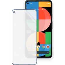 Schitec Google Pixel 5A Uyumlu Ön Yüzey Nano Şeffaf Hidrojel Ekran Koruyucu