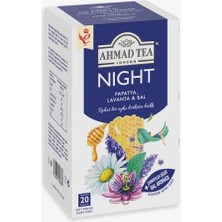 Ahmad Tea Night Karışık Bitki Çayı 20'li Poşet Çay