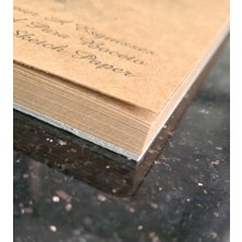 Livizmir Moda Etika Kraft Kağıt A5 Eskiz Defteri 90 Gr. Spiralli 50 Yaprak Sketchbook