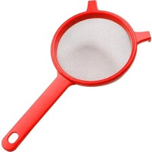 Livizmir Moda Plastik Kasa, Metal Iç Süzgeç 3 Farklı Boy (14 Cm)