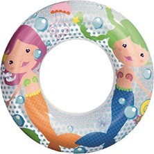 Byanes Desenli Simit 51 cm Beyaz
