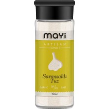 Mayi 90 gr Sarımsaklı Tuz Kaynak Tuzu ile Sofralarınıza Pratik ve Lezzetli Dokunuş