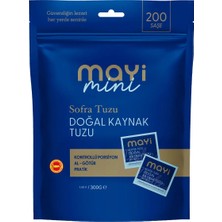 Mayi Tuz Doğal Kaynak Tuz 300 gr Pratik Stick Formda 200 Adet Türkiye Menşeli Özel Baharat