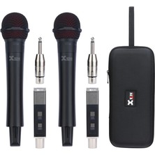 Shure Xvive Audio M5D Çift Kablosuz El Mikrofonu Sistemi (5.8 Ghz)