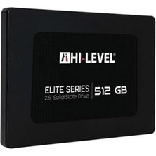 Livizmir Moda Hı-Level 512GB 2,5" Sataııı 560-540MB/S Elıte Serı SSD