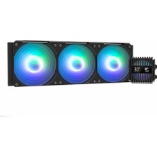 Belirtilmemiş Zalman Alpha V2 A36 360MM Argb 3 Fanlı Isı Göstergeli Cpu Sıvı SOĞUTMA(1923)
