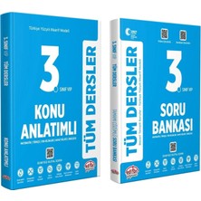 Akm Kitap Data Yayınları 3. Sınıf Tüm Dersler Konu ve Soru Bankası Seti 2 Kitap