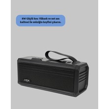 J-Ipox P520 Taşınabilir Bluetooth Hoparlör Güçlü Ses + Radyo Yeni Nesil - Lisinya