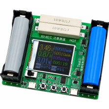 OEM 18650 LCD Dijital Lityum Pil Kapasite Test Cihazı | Type-C Beslemeli | LCD Ekranlı
