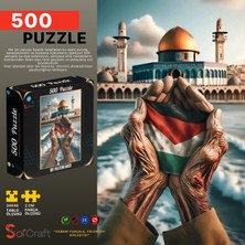 Soi Craft 500 Parça Puzzle Free Palestine Gazze #260