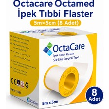 Octacare Octamed Ipek Tıbbi Flaster 5m×5cm (8 Adet)