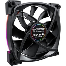 Livizmir Moda AX140 Pwm Siyah 140MM Argb Kasa Fanı