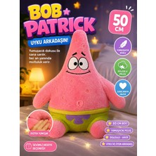 Aksoy Toys Bob Patrick Star Yumuşacık Dolgulu Uyku Arkadaşı Peluş Oyuncak 50 cm
