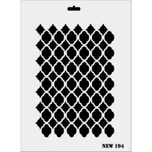 Bezos New Seri N-194 Stencil 35X25 cm