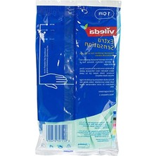 Frefly Store %100 Doğal Lateks Temizlik Eldiveni - Ekstra Hassas, L Beden