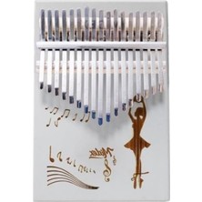 Frefly Store Gerçek Ağaç Kalimba - 17 Tuşlu Müzik Seti