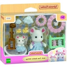 Frefly Store Sylvanian Families Köpüklü Banyo Kardeşleri, Eğlenceli Oyun