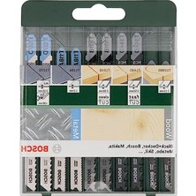 Frefly Store 10 Adet Dekupaj Testere Uç Seti, Yeşil Renk, Farklı Kesim Ihtiyaçları Için Uygun