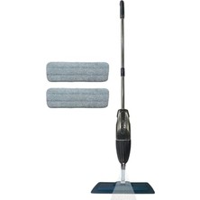 Frefly Store Gri Sprey Mop, 700CC Su Hazneli, 2 Mop Bezi ile