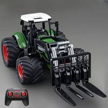 Frefly Store 1:24 Ölçekli Şarjlı Uzaktan Kumandalı Traktör ve Kepçe Seti