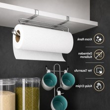 Frefly Store Dolap Içi Askılı Kağıt Havluluk, Krom Tasarım